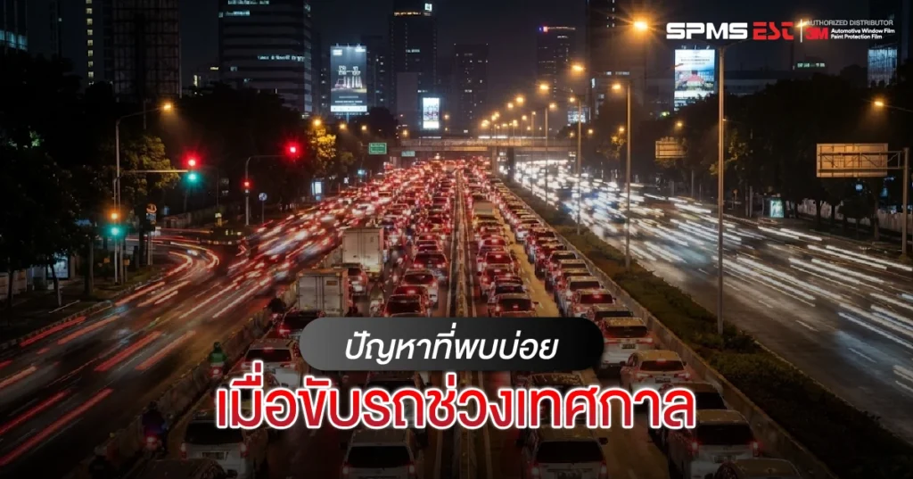 ปัญหาที่พบบ่อยเมื่อขับรถช่วงเทศกาล